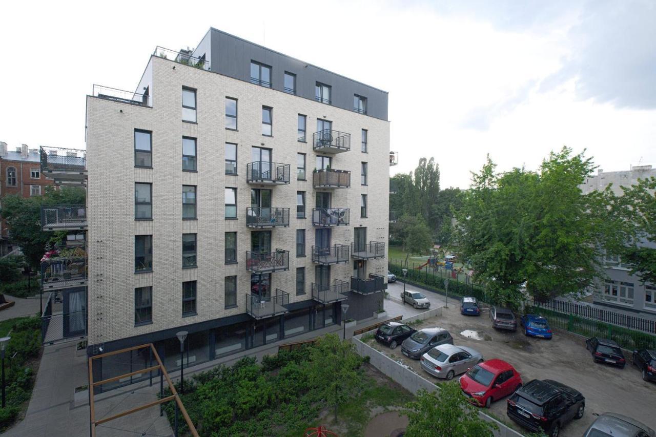 Strzelecka 24 Modern Apartment วอร์ซอ ภายนอก รูปภาพ